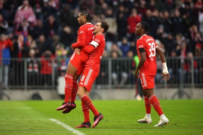 Bayern Vs Bochum 3-0, Die Roten Kokoh di Puncak Klasemen