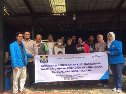 Dosen Prodi Akuntansi Unversitas Sutomo Gelar Pengabdian Kepada Masyarakat di Pandeglang