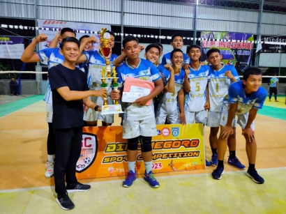 Tim Voli Putra SMAN 2 Kota Mojokerto, Ternyata Juara Jatim di DSC 2023