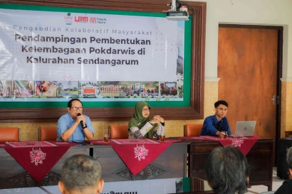 Dampingi Pembentukan Pokdarwis di Sendangarum, Aris Widyo: Komitmen kita dalam Membangun Desa!