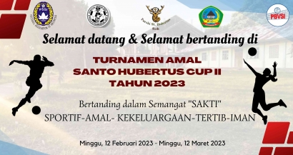 Turnamen Amal Santo Hubertus Cup II Resmi Dibuka