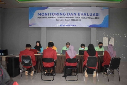 Monev Mahasiswa Penerima KIP Kuliah Merdeka Universitas Muhammadiyah Banjarmasin