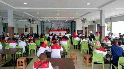 Ratusan Anggota BPD di Teluk Keramat Ikuti (MUKERCAM) Musyawarah Kerja Kecamatan