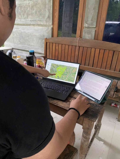 Yuk Kenali Lebih Dalam Desamu! Mahasiswa KKN UNDIP Membuat Peta Informasi Desa Ngrombo