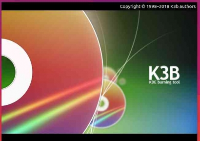 K3b Software Burning & Ripping CD & DVD pengganti Nero di Linux Ubuntu