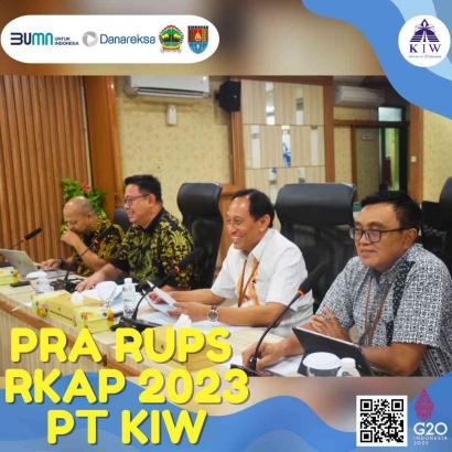 KIW Laksanakan Pra RUPS Pengesahan RKAP 2023 di Kantor KIW