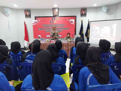 Polres Banjar Berikan Sosialisasi tentang KDRT kepada WBP Lapas Perempuan Martapura