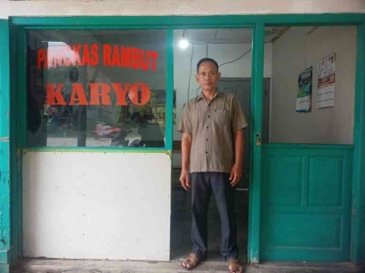 Mantra Pak Karyo, Tukang Cukur Biasa di Tengah Gempuran Barbershop