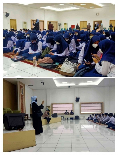 Detik-detik Peringatan Isra' Mi'raj di SMP Labschool Jakarta