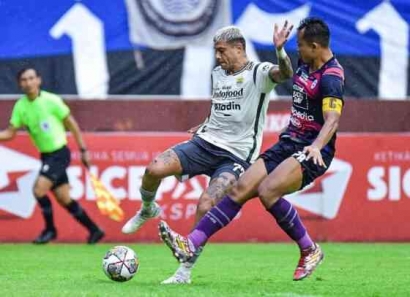 Persib Bandung Raih Tiga Poin Saat Hadapi RANS Nusantara FC