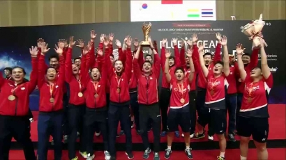 China Berhasil Menjadi Juara Badminton Asia Mixed Team Championship 2023, Usai Mengalahkan Korea Selatan 3-1