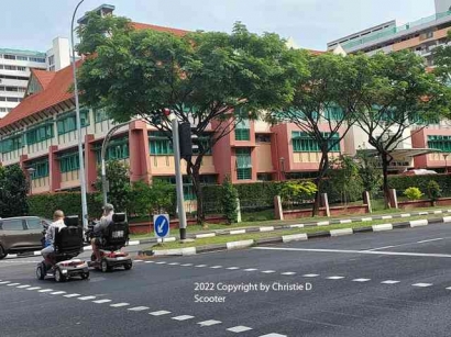 "Scooter" Bersubsidi untuk Warga Negara Singapore yang Membutuhkan Mobilitas Mandiri