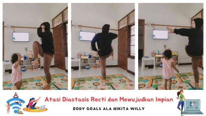 Atasi Diastasis Recti dan Mewujudkan Impian Body Goals Ala Nikita Willy