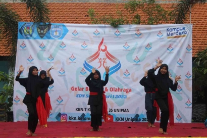 Mahasiswa KKN-T Universitas PGRI Madiun Kekompok 35 Mengadakan Kegiatan Lomba Gelar Budaya dan Olahraga