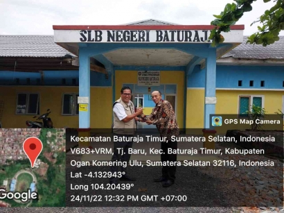 Pendampingan Individu 1 Calon Guru Penggerak Angkatan 7 pada SLB Negeri Baturaja Kabupaten Ogan