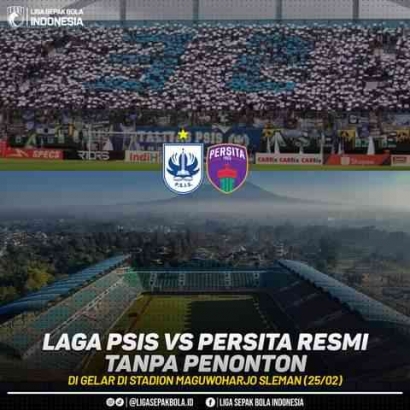 PSIS Semarang Vs Persita, Tanpa Penonton