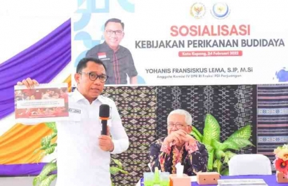 Kembangkan Budidaya Lele di Kota Kupang, Ansy Lema Lakukan Sosialisasi Bioflok