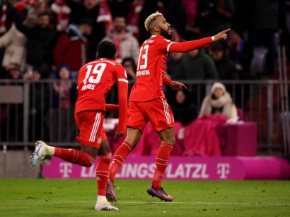 Bantai Union Berlin, Bayern Munich Rebut Puncak Klasemen