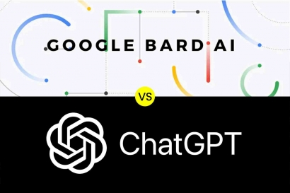 ChatGPT vs Google Bard, Mungkin seperti Ini Gambarannya
