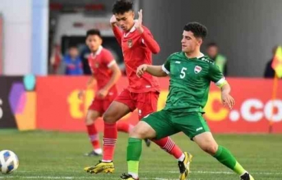 Hasil Piala Asia: Lawan 10 Pemain, Indonesia Kalah 0-2 dari Irak