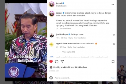 Gerak Cepat Tanggapi Kekecewaan Rakyat, Presiden Jokowi Instruksikan Kepada Aparat Untuk Tidak Pamer Kekayaan!