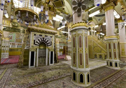 Raudhah Assyarifah, Secuil Taman Surga di Masjid Nabawi Madinah
