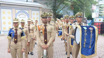 Jurusan Kemaritiman Politeknik Negeri Samarinda Raih Prestasi pada Ajang Museum Kota Samarinda Marching Competition 2023