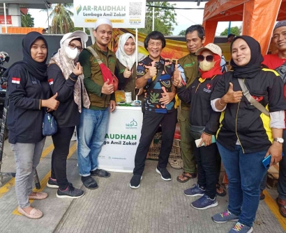 Ini Keren! Rekan Indonesia Jakut Gelar Aksi Peduli untuk Korban Kebakaran Depo Pertamina Plumpang