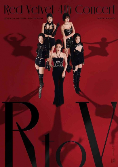 Yang Ditunggu-Tunggu, Akhirnya Red Velvet akan Menggelar Konser Bertajuk "Red Velvet 4th Concert: R to V"