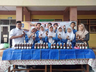 Manfaatkan Bahan Dasar Jahe, Siswa SMP Muhammadiyah 1 Gombong Implementasikan Program P5