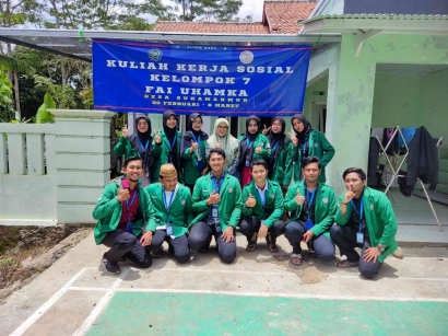 Kuliah Kerja Sosial Kelompok 7 FAI UHAMKA di Kampung Pamoyanan, Bogor