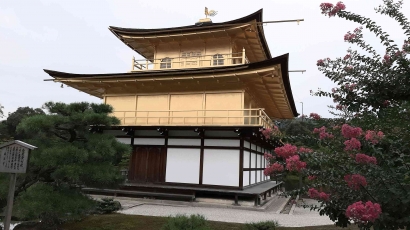 Kinkaku-ji di Kyoto, Kuil Emas yang Memang Dibangun dari Emas