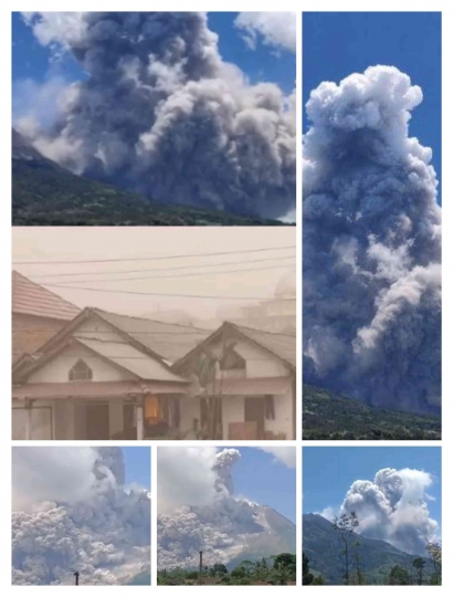 Viral Gunung Merapi Meletus Erupsi Hari ini 11 Maret 2023