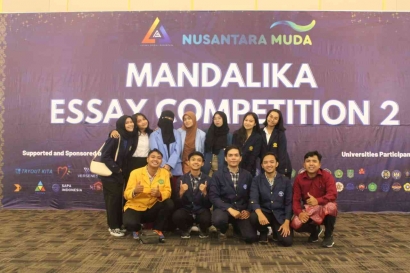 Maba FPK Unair Menjadi Finalis pada Grand Final Mandalika Essay Competition 2 di Lombok, Nusa Tenggara Barat
