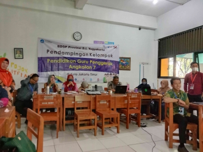 Lokakarya Ketiga Calon Guru Penggerak Angkatan 7 di SMPN 103 Jakarta
