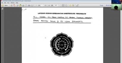 Ujian Presentasi SOCA Mahasiswa Prodi Keperawatan Anestesiologi Universitas Muhammadiyah Purwokerto