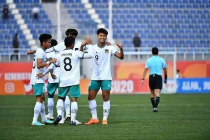 Gol Hokky Caraka Terpilih sebagai Gol Terbaik Piala Asia U-20