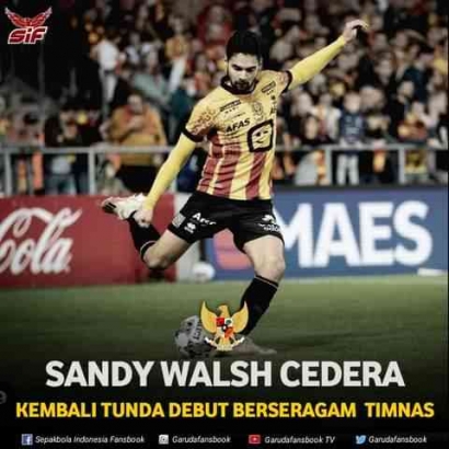 Sandy Walsh Tidak Gabung Timnas Indonesia, Cidera!