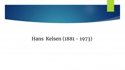Filsafat Hukum Hans Kelsen (4)