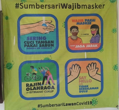 Evaluasi Penggunaan Media Banner untuk Mencegah Penularan Covid-19 di Poskampling Sumbersari, Malang
