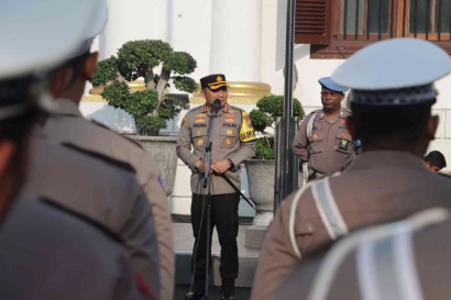 Kapolrestabes Surabaya Kombes Pol Pasma Royce Apel Perdana