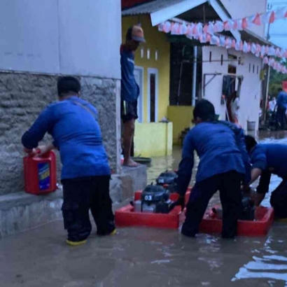 Banjir Kembali Merendam Kampung Krawang