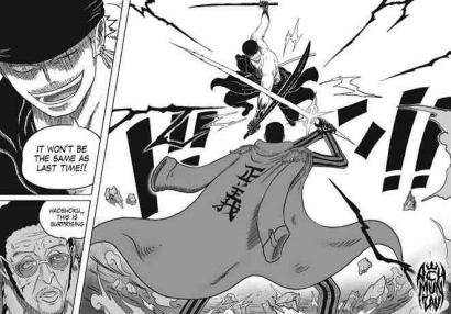 One Piece 1079: Bajak Laut Topi Jerami Vs Admiral Kizaru