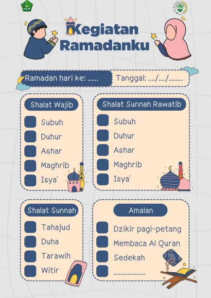 Materi Program Dinul Islam Bulan Ramadhan di MIN 12 Nagan Raya