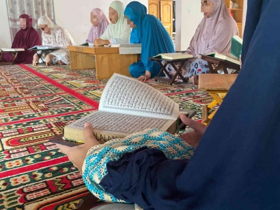 Warga Binaan LPP Martapura Semangat Membaca Ayat Suci Al Quran