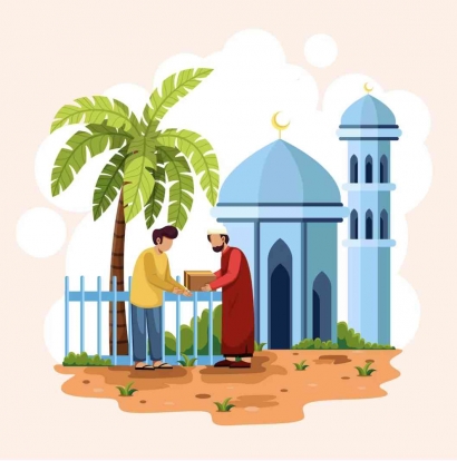 Melatih Bersedekah di Bulan Ramadan