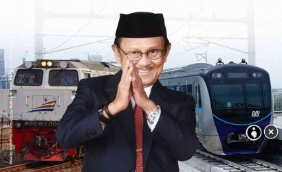 Pak Habibie dan Industri Kereta Api Indonesia
