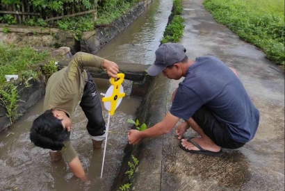 Perbaikan Sirkulasi Air Kolam di Taman Refugia Desa Jatirejoyoso Kabupaten Malang
