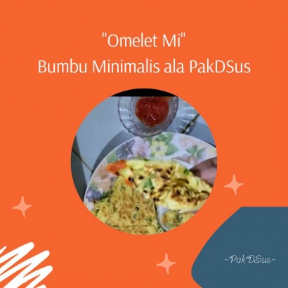 Omelet Mi Bumbu Minimalis