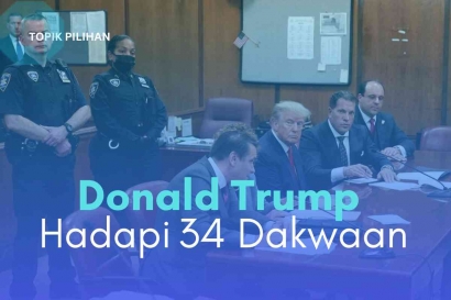 Donald Trump Hadapi 34 Dakwaan!
